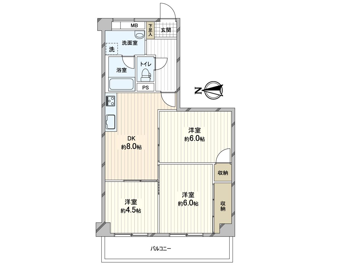 間取図(平面図)