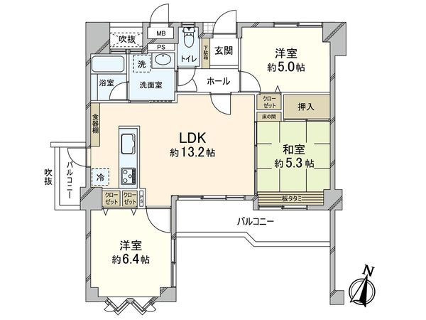 間取図(平面図)