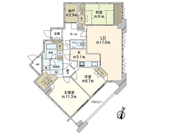 間取図(平面図)