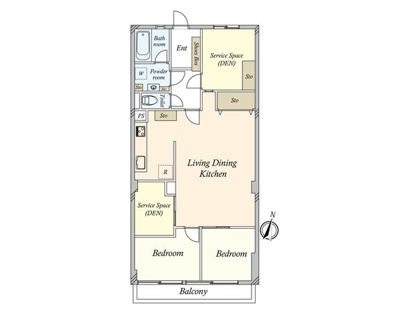 コープ芦屋 間取図(平面図) コープ芦屋 間取図(平面図)
