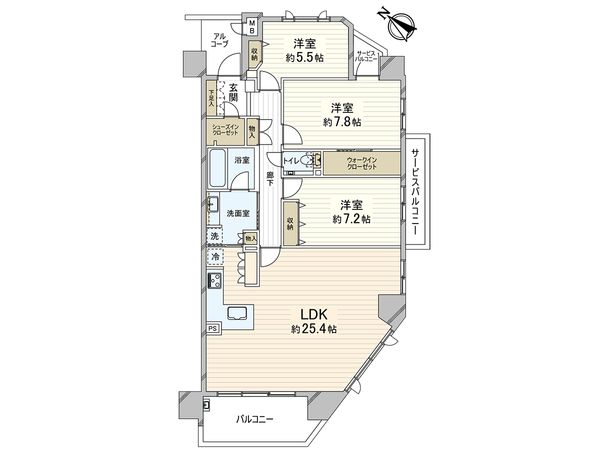 間取図(平面図)