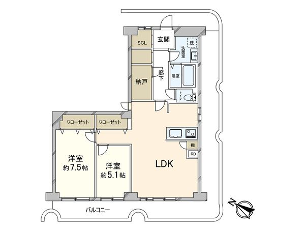 間取図(平面図)