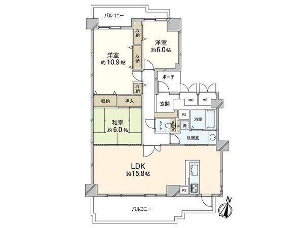 間取図(平面図)