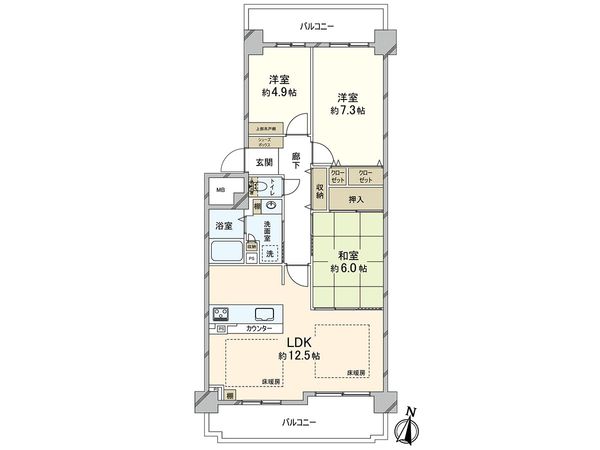間取図(平面図)