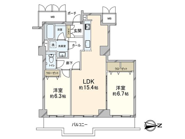 間取図(平面図)