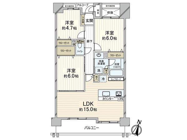 間取図(平面図)