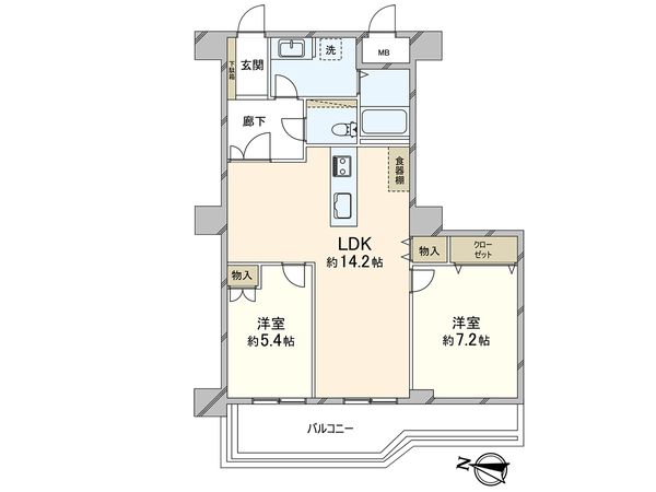 間取図(平面図)