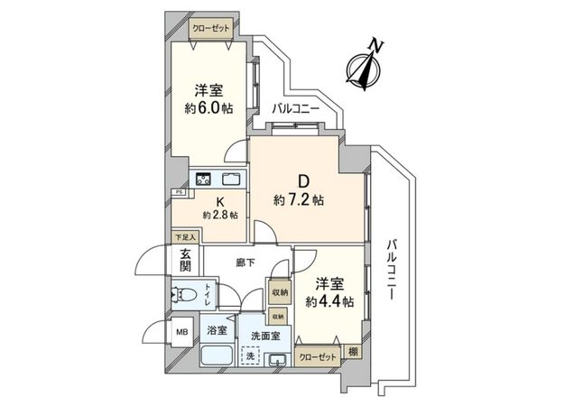 間取図(平面図)
