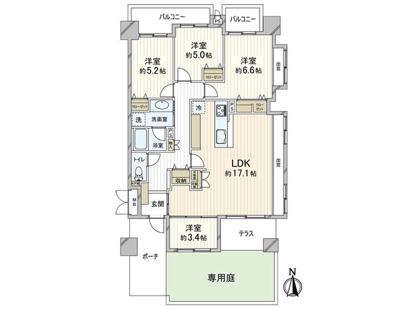 間取図(平面図)