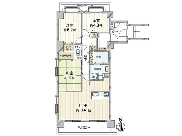 ステイツ岡本ANNEX 間取図(平面図) ステイツ岡本ANNEX 間取図(平面図)