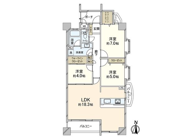 間取図(平面図)