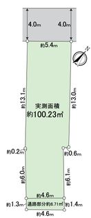 灘区灘北通9丁目 区画図