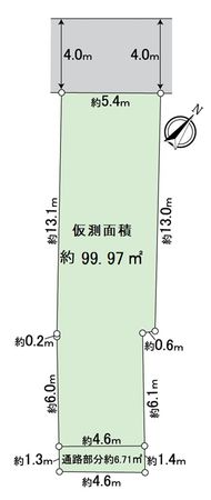 灘区灘北通9丁目 区画図 灘区灘北通9丁目 区画図