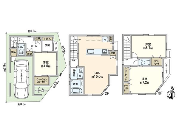 間取図(平面図)