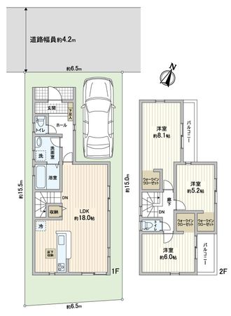 灘区青谷町4丁目 間取図(平面図) 灘区青谷町4丁目 間取図(平面図)