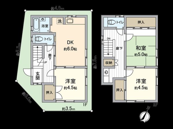 間取図(平面図)