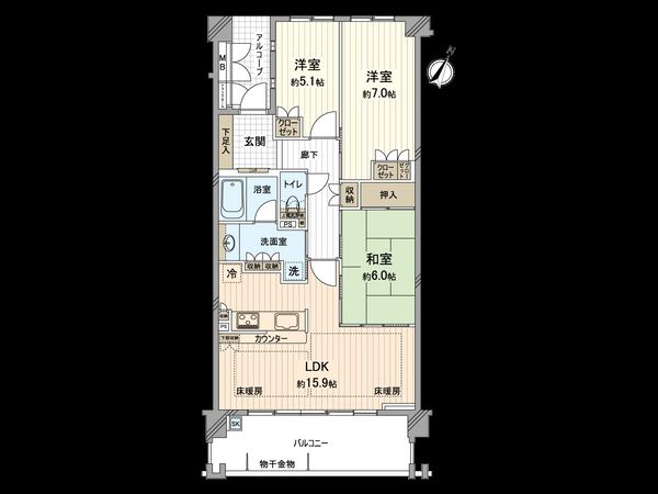 間取図(平面図)