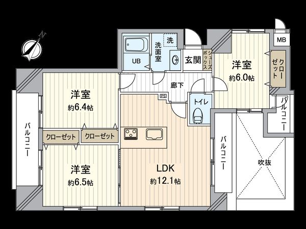 間取図(平面図)