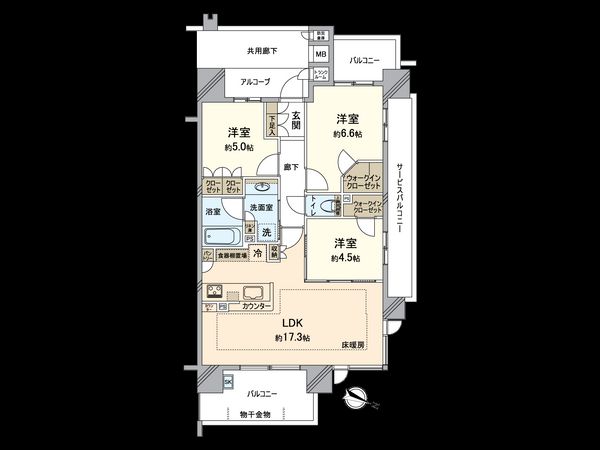 間取図(平面図)