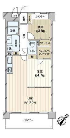 間取図(平面図)