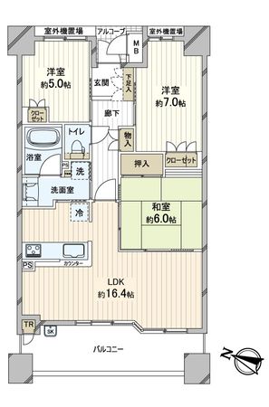 間取図(平面図)