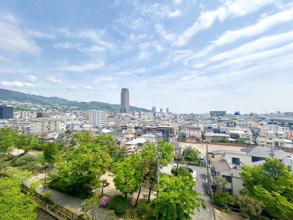 ネバーランド御影石屋川公園 眺望