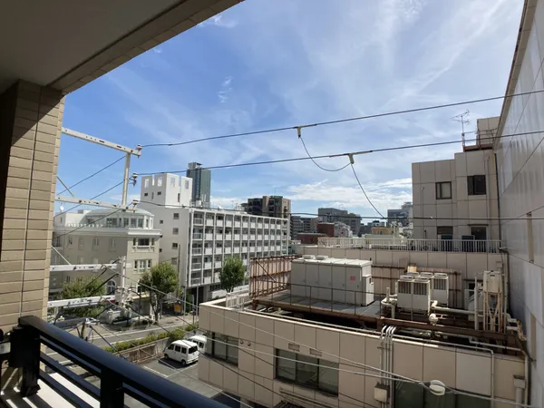 南側バルコニーからの景色