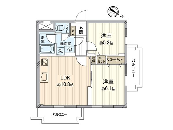 ドルミ第2灘 間取図(平面図) ドルミ第2灘 間取図(平面図)