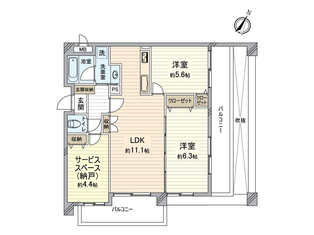 間取図(平面図)