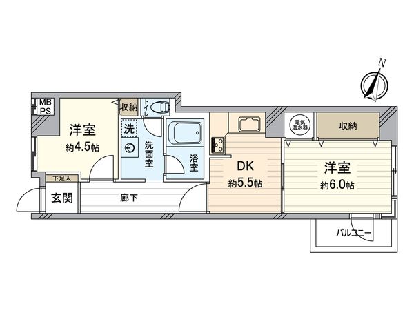 篠原リッチライフ壱番館 間取図(平面図) 篠原リッチライフ壱番館 間取図(平面図)
