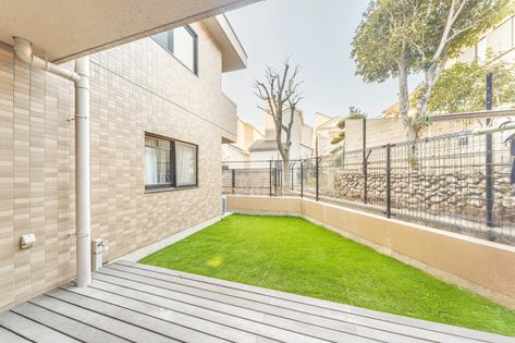 ライオンズマンション六甲 庭
