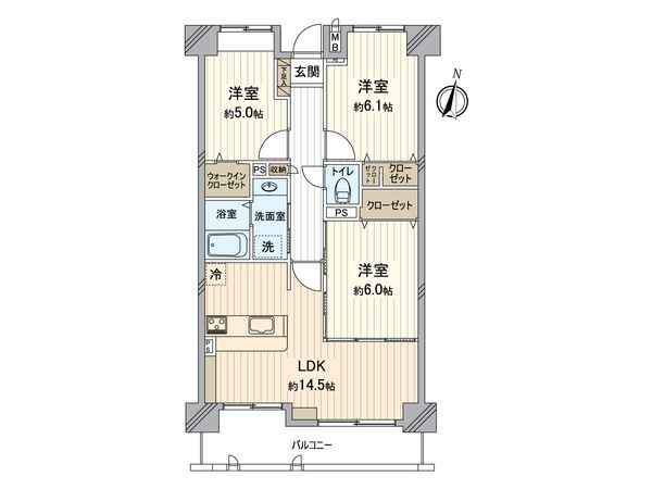 ローレルコート六甲篠原 間取図(平面図) ローレルコート六甲篠原 間取図(平面図)
