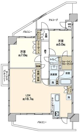 間取図(平面図)