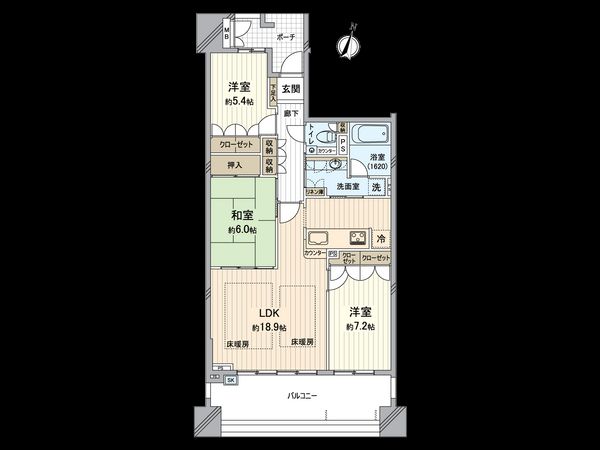 間取図(平面図)
