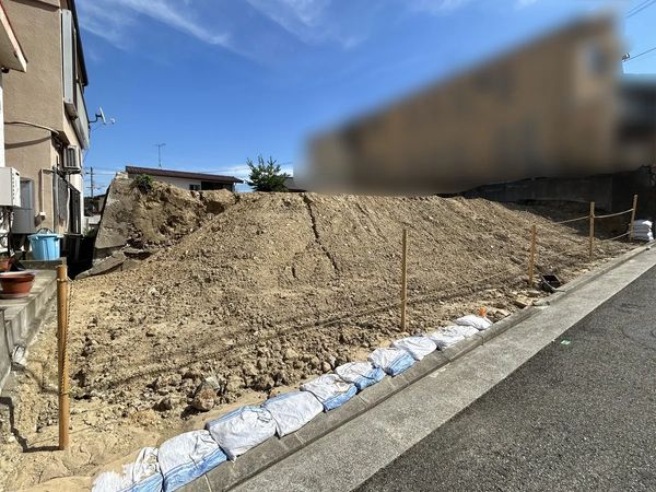 神戸市北区南五葉5丁目 土地 B号地 前面道路含む外観 神戸市北区南五葉5丁目 土地 B号地 前面道路含む外観