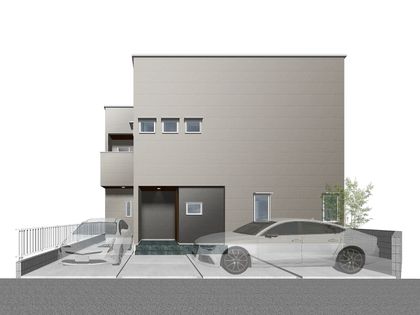 垂水区東舞子町 新築戸建 外観パース図