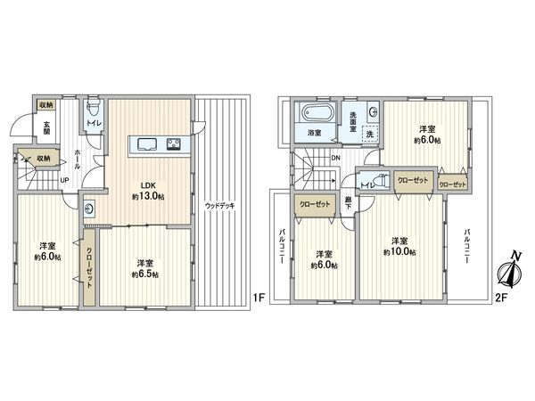 神戸市兵庫区菊水町9丁目 戸建 間取図(平面図) 神戸市兵庫区菊水町9丁目 戸建 間取図(平面図)