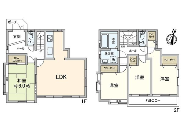 長田区前原町1丁目 戸建 間取図(平面図) 間取図(平面図)
