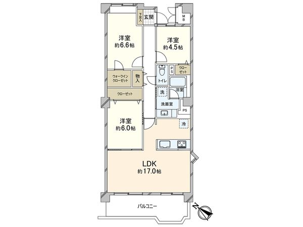 間取図(平面図)