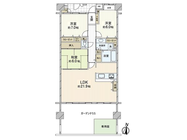 間取図(平面図)