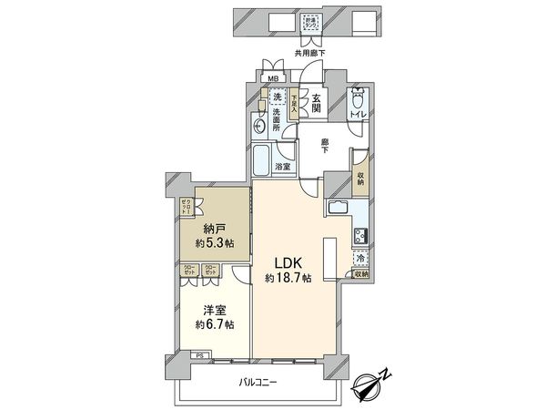 間取図(平面図)