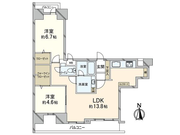 間取図(平面図)