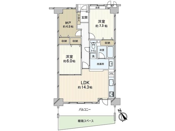 アスタピア新長田ステーションフラッツ 間取図(平面図) アスタピア新長田ステーションフラッツ 間取図(平面図)