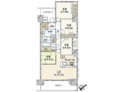 間取図(平面図)