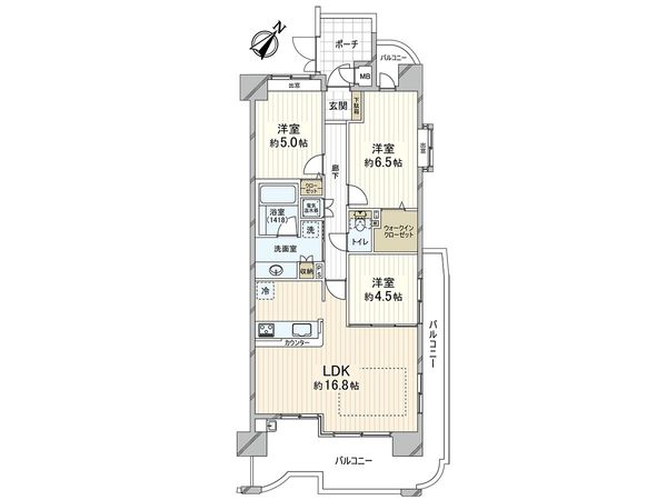 間取図(平面図)