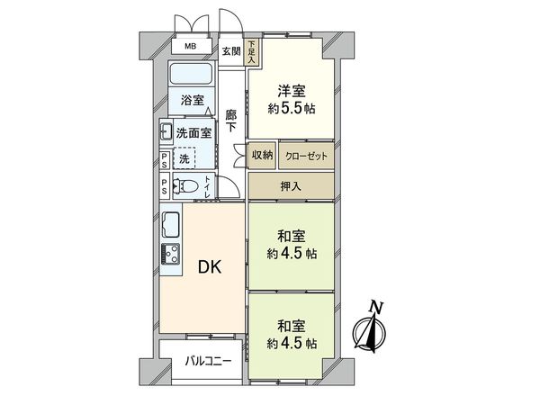 間取図(平面図)