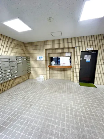 広々エントランスは開放的な空間です