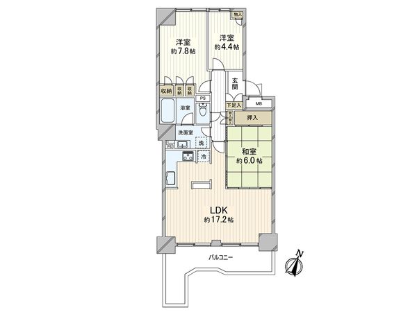 間取図(平面図)