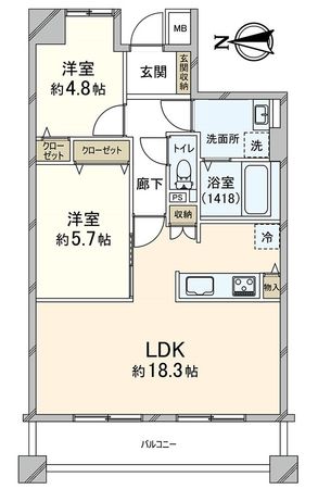 東町・江戸町ビル 間取図(平面図)