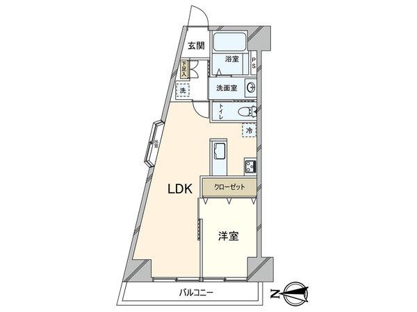 グレイスハイツ新神戸 間取図(平面図) グレイスハイツ新神戸 間取図(平面図)